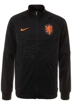 Nike Performance Unisex NIEDERLANDE ANTHEM - Vereinsmannschaften - Black/safety Orange