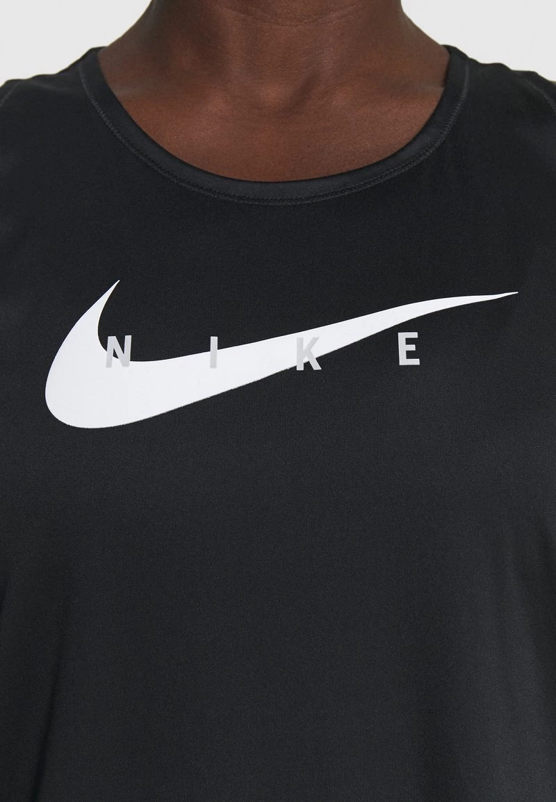 Nike Performance Damen RUN TANK - Top - Black/silver 5 Nike Performance Damen RUN TANK - Top - Black/silver – Bild 5