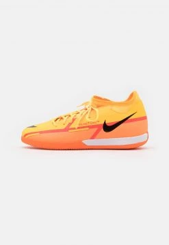 Nike Performance Unisex PHANTOM GT2 ACADEMY DF IC - Fußballschuh Halle - Laser Orange/black/total Orange