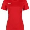Nike Performance Damen DRY PARK VII - T-Shirt Basic - University Red / White