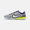 Nike Performance Herren TIEMPO LEGEND 9 ACADEMY TF - Fußballschuh Multinocken - Light Smoke Grey/white/smoke Grey/volt