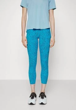 Nike Performance Damen CROP - Tights - Laser Blue/black