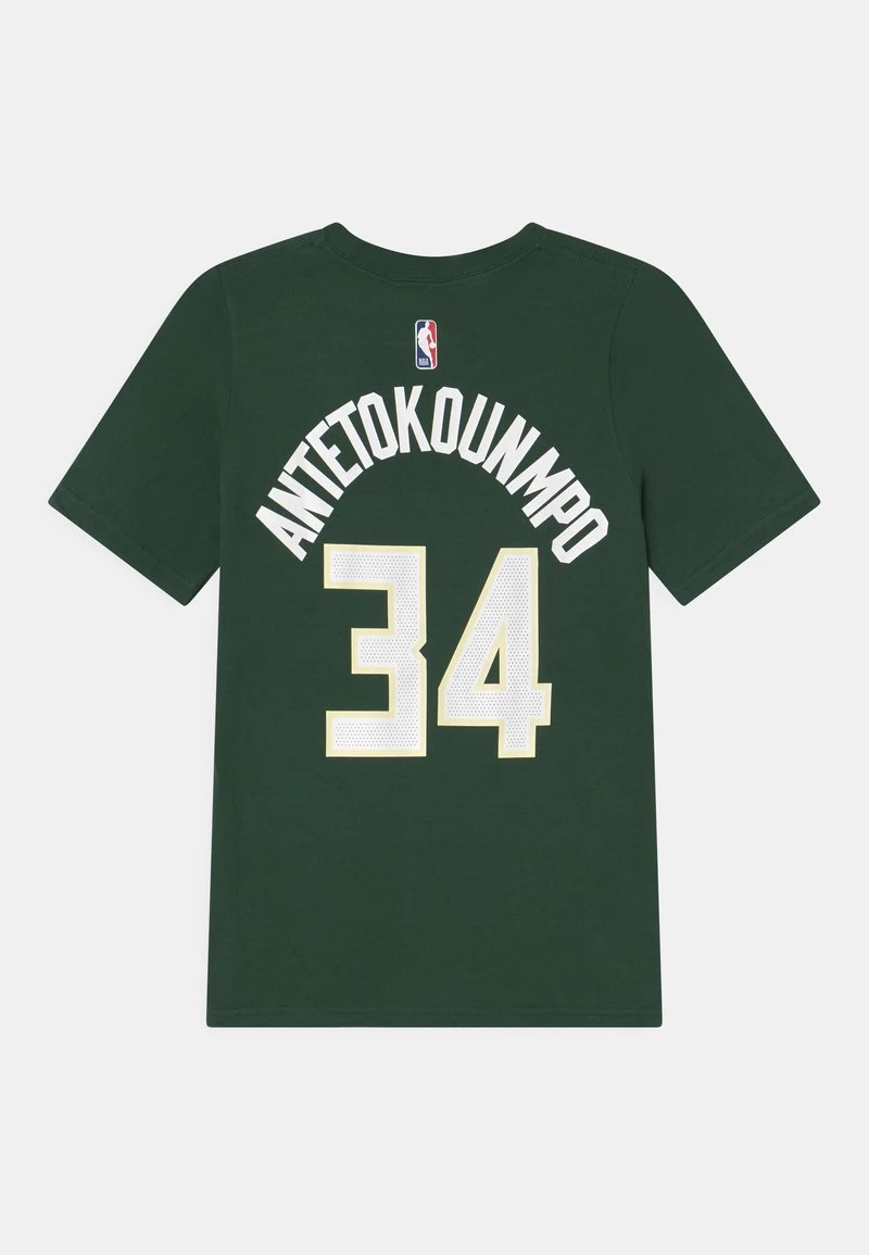 Nike Performance Kinder NBA MILWAUKEE BUCKS ANTETOKOUNMPO GIANNIS ICON TEE - Vereinsmannschaften - Fir 2 Nike Performance Kinder NBA MILWAUKEE BUCKS ANTETOKOUNMPO GIANNIS ICON TEE - Vereinsmannschaften - Fir – Bild 2