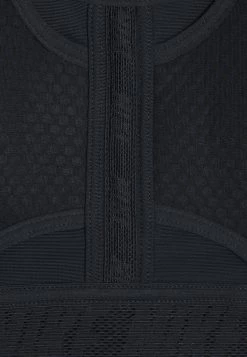 Nike Performance BRA - Sport-BH Mit Mittlerer Stützkraft - Black/dark Smoke Grey | Damen -Angebote Nike Store 3bfaed2978bf40e380a78aa518f2909e