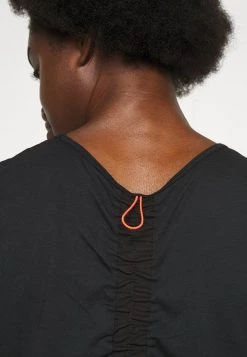 Nike Performance Damen RUN TANK - Top - Black/bright Crimson -Angebote Nike Store 3c256ad0d5ac4657bd49da61f404c63b