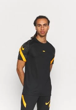 Nike Performance Herren STRIKE 21 - Sport T-shirt - Black/anthracite/total Orange