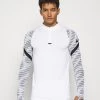 Nike Performance STRIKE DRIL - Langarmshirt - White/black/black/black | Herren