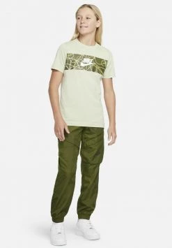 Nike Performance Kinder T-Shirt Print - Olive Aura
