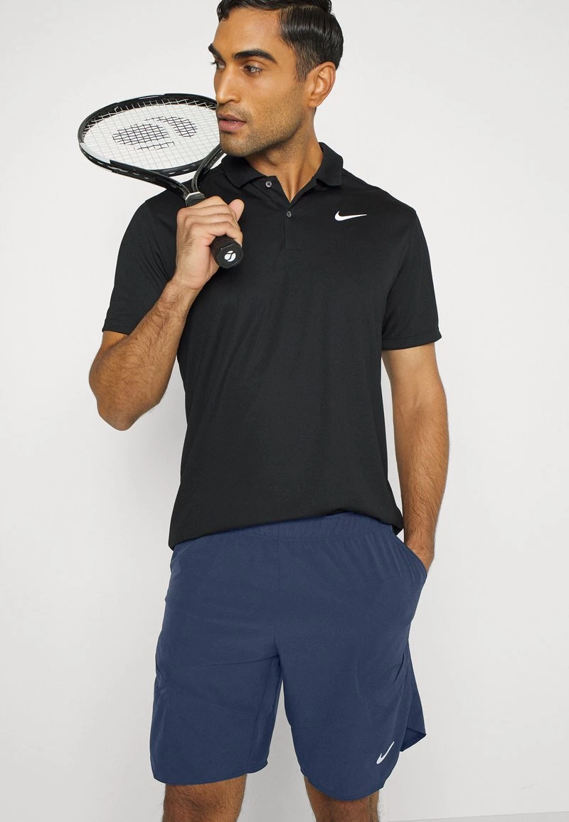 Nike Performance Herren ADVANTAGE SHORT - Kurze Sporthose - Obsidian/white 4 Nike Performance Herren ADVANTAGE SHORT - Kurze Sporthose - Obsidian/white – Bild 4