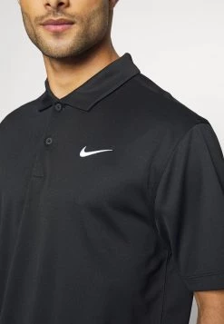 Nike Performance Herren SOLID - Poloshirt - Black/white -Angebote Nike Store 3d4db0baa2f54ed6af9f9b35aacf552e