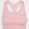 Nike Performance BRA - Sport-BH Mit Mittlerer Stützkraft - Pink Glaze/white | Damen
