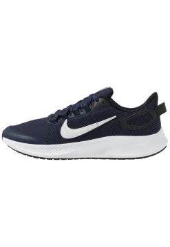 Nike Performance Herren RUNALLDAY 2 - Laufschuh Neutral - Midnight Navy/white/black