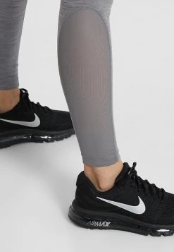 Nike Performance Damen Tights - Gunsmoke/heather/gunsmoke/black -Angebote Nike Store 3d72974702c24ea5ba35be02adbe2226