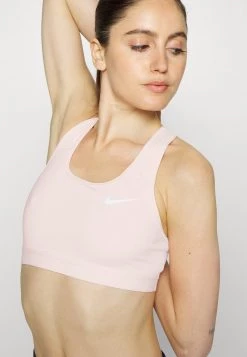 Nike Performance BRA - Sport-BH Mit Mittlerer Stützkraft - Atmosphere/white | Damen -Angebote Nike Store 3d82817ae02f4f14a98b1b1cafe09f19