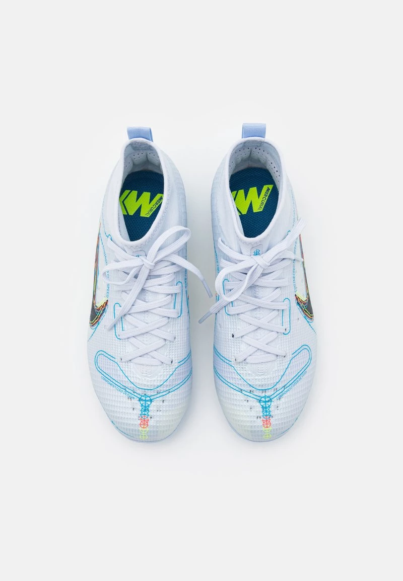 Nike Performance MERCURIAL 8 PRO FG UNISEX - Fußballschuh Nocken - Football Grey/blackened Blue 4 Nike Performance MERCURIAL 8 PRO FG UNISEX - Fußballschuh Nocken - Football Grey/blackened Blue – Bild 4