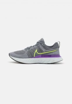 Nike Performance Herren Laufschuh Neutral - Particle Grey/volt/iron Grey/wild Berry/photon Dust/black