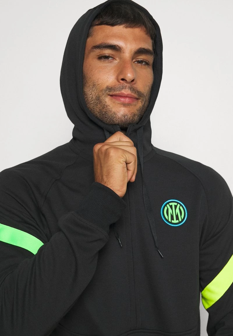 Nike Performance Herren INTER MAILAND - Kapuzenpullover - Black/green Strike/total Orange 5 Nike Performance Herren INTER MAILAND - Kapuzenpullover - Black/green Strike/total Orange – Bild 5