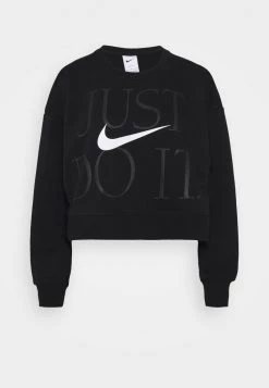 Nike Performance Damen GET FIT - Sweatshirt - Black/white -Angebote Nike Store 3e44f0cdbdd0410aaff885b92635ab9c