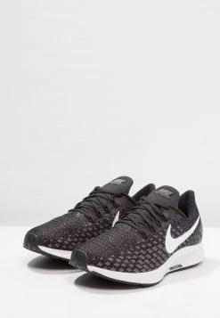 Nike Performance Damen AIR ZOOM PEGASUS 35 - Laufschuh Neutral - Black/white/gunsmoke/oil Grey -Angebote Nike Store 3e4eddf1e1614aeb998465a7b679577b