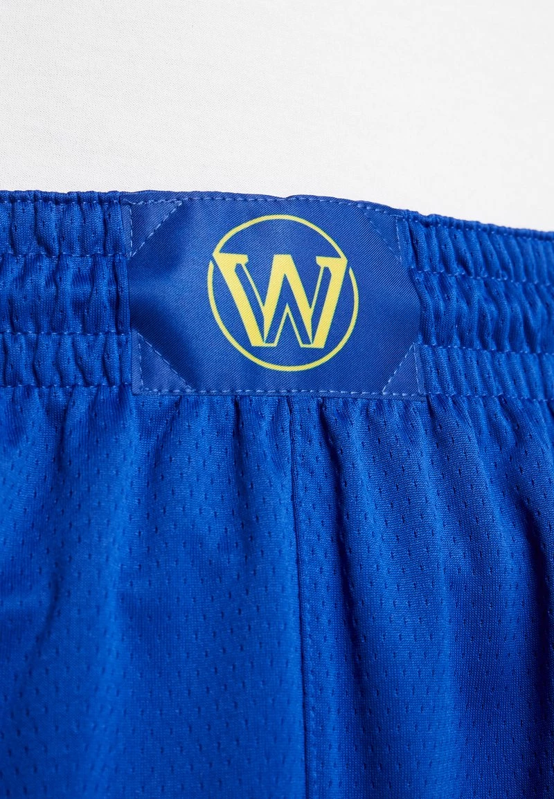 Nike Performance Herren NBA GOLDEN STATE WARRIORS SWINGMAN SHORT - Kurze Sporthose - Rush Blue/white/amarillo 4 Nike Performance Herren NBA GOLDEN STATE WARRIORS SWINGMAN SHORT - Kurze Sporthose - Rush Blue/white/amarillo – Bild 4