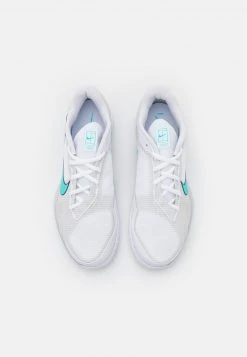 Nike Performance Herren NIKECOURT AIR ZOOM VAPOR PRO - Multicourt Tennisschuh - White/dynamic Turquoise/light Bone -Angebote Nike Store 3ec89f13309c4a0bb781a84ba7ed07a9