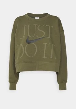 Nike Performance Damen GET FIT - Sweatshirt - Medium Olive/black -Angebote Nike Store 3ef472fe41db4f08924862d216eadb4a