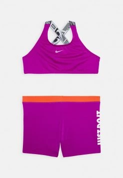 Nike Performance Kinder CROSSBACK SPORT SET - Bikini - Vivid Purple