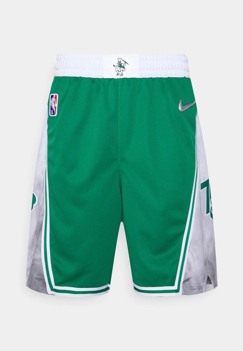 Nike Performance Herren NBA BOSTON CELTICS MOMENTS MIXTAPE SWINGMAN SHORT - Kurze Sporthose - Clover/white 1 Nike Performance Herren NBA BOSTON CELTICS MOMENTS MIXTAPE SWINGMAN SHORT - Kurze Sporthose - Clover/white