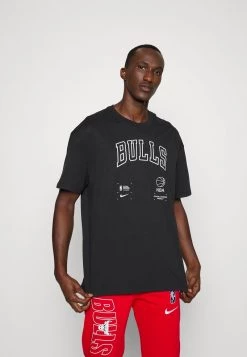 Nike Performance Herren NBA CHICAGO BULLS INFINITY TEE - Vereinsmannschaften - Black