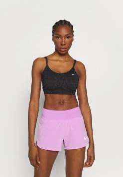 Nike Performance Damen INDY BRA - Sport-BH Mit Leichter Stützkraft - Off Noir/black