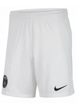 Nike Performance Herren PARIS SAINT-GERMAIN 20/21 STADIUM AWAY - Kurze Sporthose - Weiss Schwarz