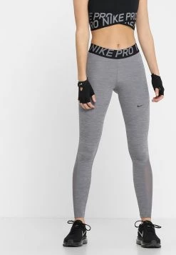 Nike Performance Damen Tights - Gunsmoke/heather/gunsmoke/black