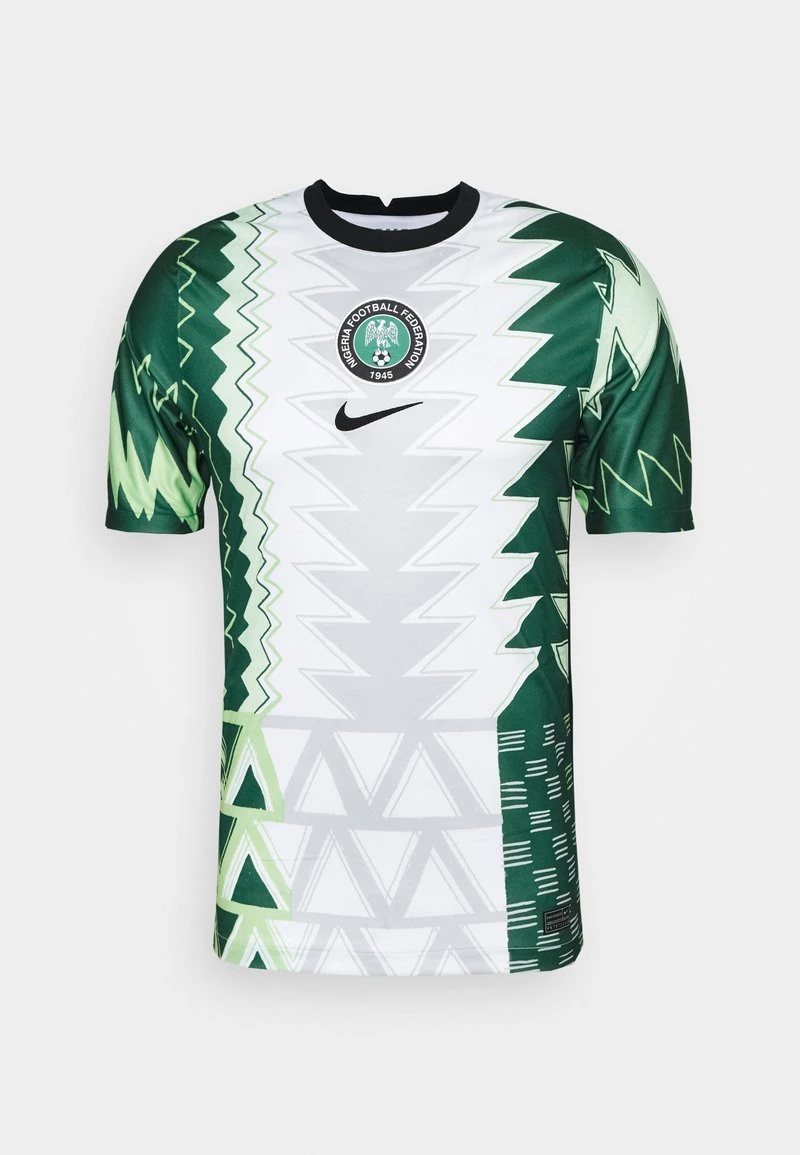 Nike Performance Herren NFF NIGERIA NIGERIA HOME - Nationalmannschaft - White/black 5 Nike Performance Herren NFF NIGERIA NIGERIA HOME - Nationalmannschaft - White/black – Bild 5