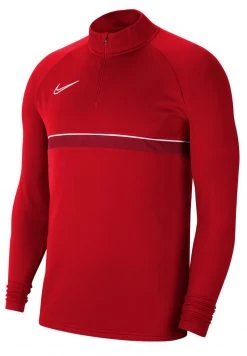 Nike Performance Herren ACADEMY DRIL - Fleecepullover - Rotweiss