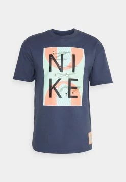 Nike Performance Herren TEE - T-Shirt Print - Thunder Blue -Angebote Nike Store 40509ab60212426e9fd0e284eda7901a