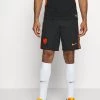 Nike Performance Herren NIEDERLANDE KNVB SHORT AWAY - Kurze Sporthose - Black/safety Orange