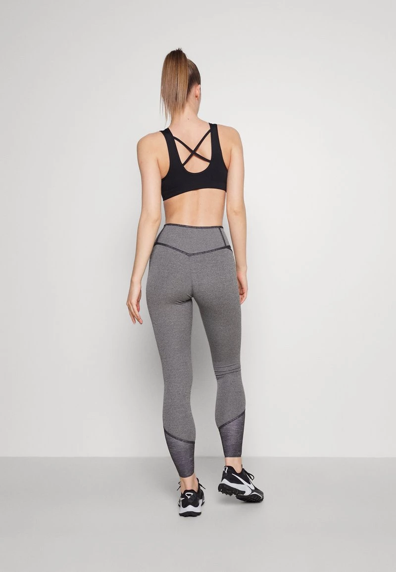 Nike Performance Damen ONE LUXE - Tights - Black/heather 3 Nike Performance Damen ONE LUXE - Tights - Black/heather – Bild 3