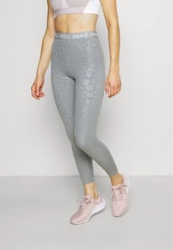 Nike Performance Damen Tights - Particle Grey/white