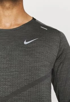 Nike Performance Herren TECHKNIT ULTRA - Langarmshirt - Black/iron Grey/heather/silver -Angebote Nike Store 419647e6c96f4e8ca13045bf1e80295d