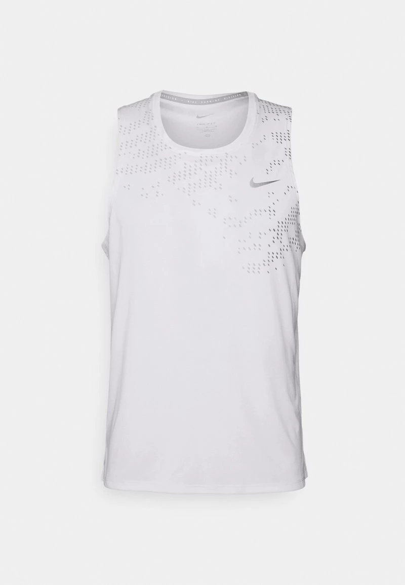 Nike Performance Herren MILER TANK - Top - White 4 Nike Performance Herren MILER TANK - Top - White – Bild 4