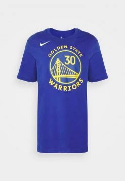 Nike Performance Herren NBA GOLDEN STATE WARRIORS STEPHEN CURRY ICON NAME AND NUMBER TEE - Vereinsmannschaften - Rush Blue