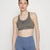 Nike Performance BRA - Sport-BH Mit Leichter Stützkraft - Cave Stone/ironstone/black | Damen
