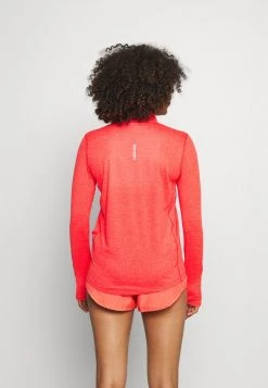 Nike Performance Damen ELEMENT - Langarmshirt - Chile Red/magic Ember/heather/silver -Angebote Nike Store 41ff482c0ab04ce8bfdbad61b08f2f31