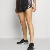 Nike Performance Damen 10K SHORT FEMME - Kurze Sporthose - Black/ironstone/metallic Gold