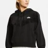 Nike Performance Damen Kapuzenpullover - Schwarz