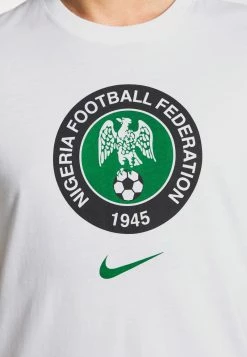 Nike Performance Herren NFF NIGERIA TEE EVERGREEN CREST - Nationalmannschaft - White -Angebote Nike Store 4322fd6eeeb6481faa35540cb5f2e0e5