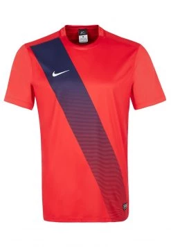 Nike Performance Herren SASH - Sport T-shirt - University Red / Football White