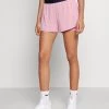 Nike Performance Damen Kurze Sporthose - Elemental Pink/white