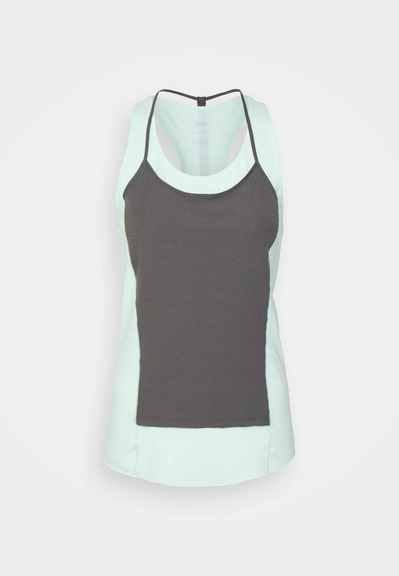 Nike Performance Damen LUXE TANK - Top - Mint Foam/medium Ash/particle Grey 4 Nike Performance Damen LUXE TANK - Top - Mint Foam/medium Ash/particle Grey – Bild 4