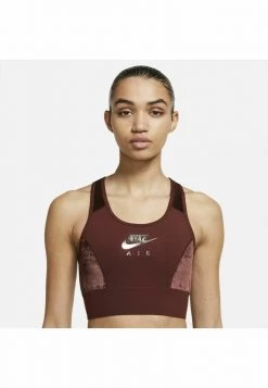 Nike Performance Damen Sport BH - Brown
